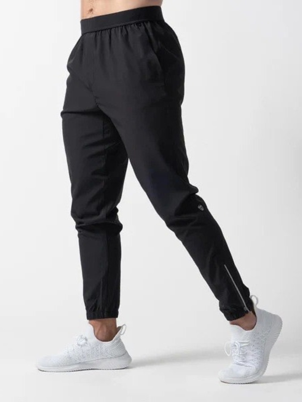 Gymreapers Performance Joggers Men's Large Black Athletic Training Pants - Picture 2 of 12
